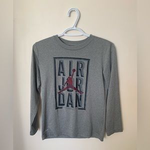 Air Jordan long sleeve dry-fit  shirt